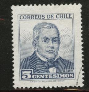 Chile Scott 327  used stamps 1960