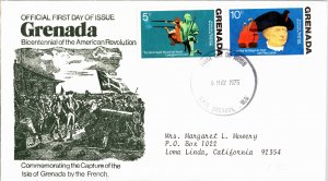 Grenada, Worldwide First Day Cover, Americana