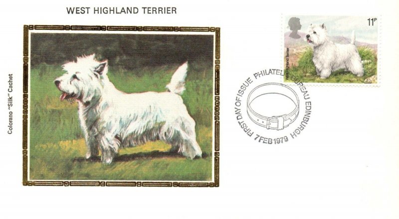 Scotland 1979 FDC - West Highland Terrier - Edinburgh - F28097 