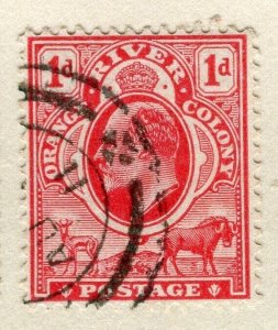 ORANGE FREE STATE; 1905 early Ed VII issue fine used 1d. value