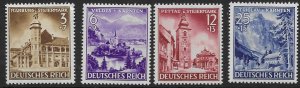 Germany  B-194-97    1941  set 4   FVF  NH