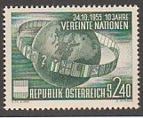 AUSTRIA #608 MINT COMPLETE NEVER HINGED