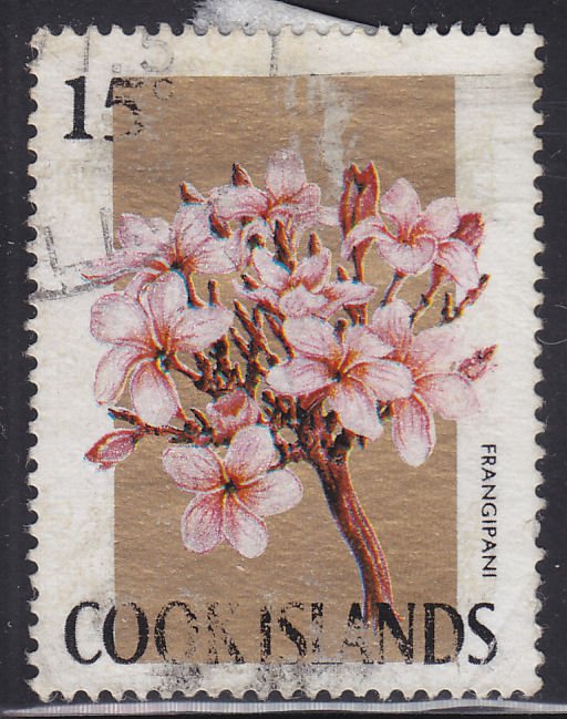 Cook Islands 211 Frangipani 1967