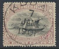 North Borneo  SG 102b Used  perf 15 x 14½ please see scan & details