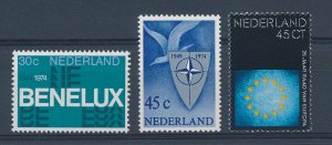 Netherlands - 1974 - NVPH 1055-57 - MNH - RB206