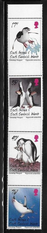 South Georgia 1996 Chinstrap penguins MNH A250