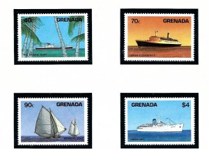 Grenada 1195-98 MNH 1984 Ships     (KA)