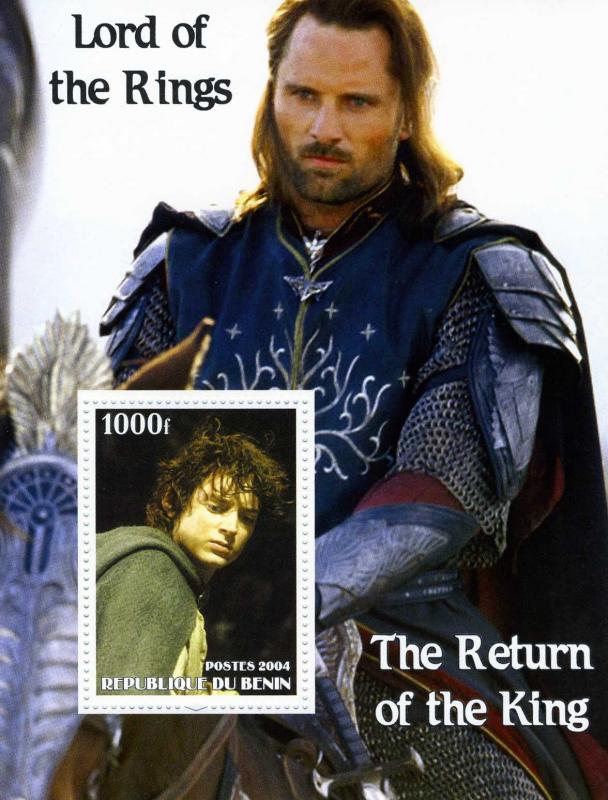 Benin 2004 The Lord of the Rings s/s Perforated mnh.vf