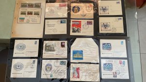 NICE LOT OF 80+ RUSSIA USSR NUCLEAR REACTOR & ATOMS COVERS ETC OFFERED AS REC'D