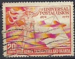 Kenya Tanganyka & Uganda    1949   UPU     20c    used