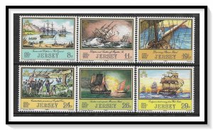 Jersey #300-305 Phillippe de Carteret Set MNH