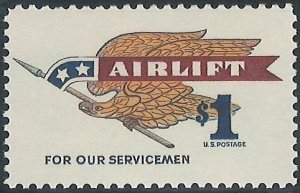 Scott: 1341 United States - Airlift for Our Servicemen - MNH