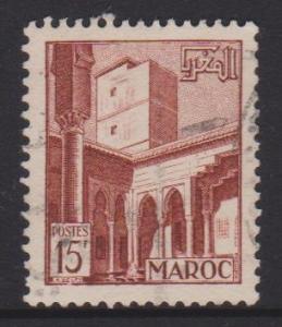 French Morocco Sc#276 Used