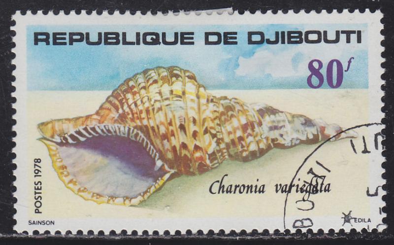 Djibouti 481 Charonia Variegata 1978