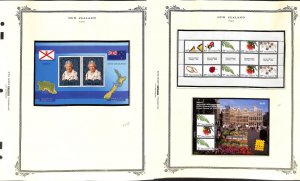 New Zealand Stamp Collection on 14 Scott Specialty Pages, 2005-2006 Mint NH (CE)