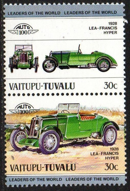 Tuvalu - Vaitupu Sc #7 MNH pair