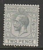 1919 Bahamas - Sc 50A - MH VF - 1 single - George V