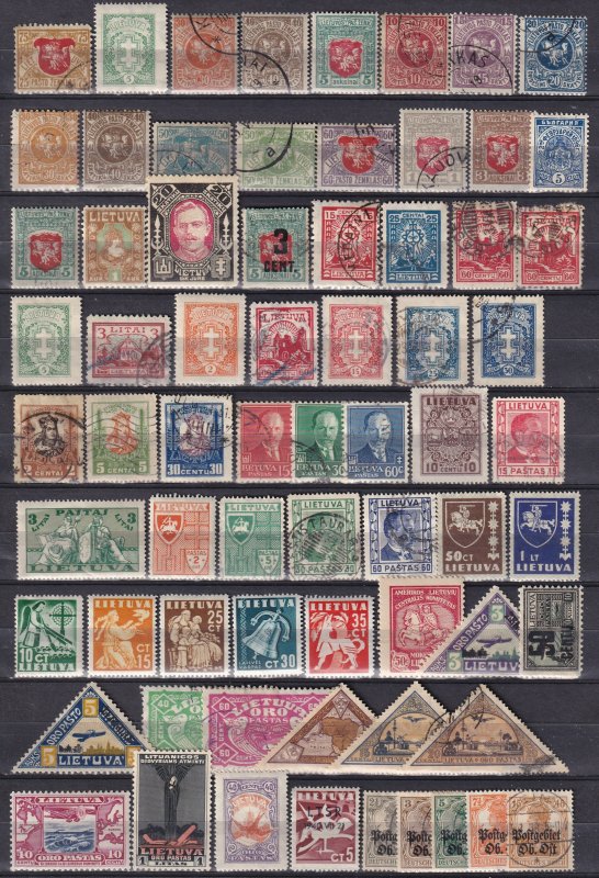 Worldwide  Lot-  Lithuania (Z7953)