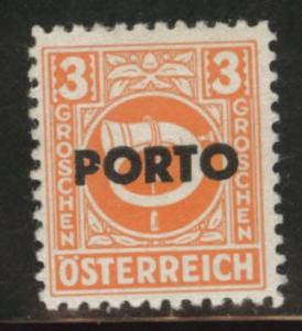 Austria Scott J189 MH* PORTO postage due