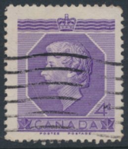 Canada  SC# 330   SG 461 Used  Coronation 1953 see details & scans