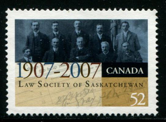 2227 Canada 52c Law Society of Saskatchewan, used