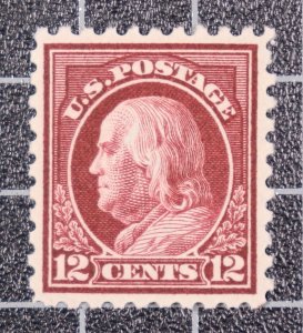 Scott 435 12 Cents Franklin MNH PSAG Cert Grade 85 SCV $95.00