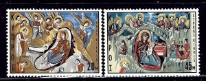 Cyprus 335-36 MNH 1969 Christmas (ap1355a)