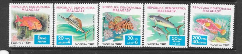 FISH - MALAGASY #647-51