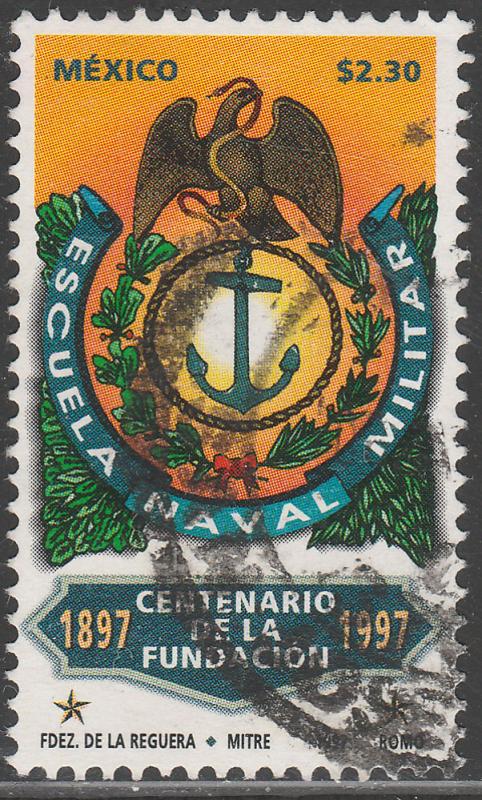 MEXICO 2039, NAVAL MILITARY SCHOOL, CENT. USED. F-VF. (1395)