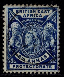 BRITISH EAST AFRICA QV SG68, 2½a deep blue, FINE USED.