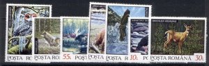 Romania 3782-8 MNH Wild Animals