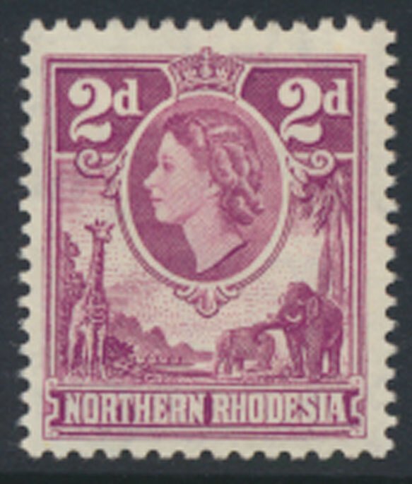 Northern Rhodesia  SG 64  SC# 64 MLH  see detail and scans