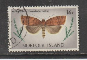 SC208 Norfolk Island Butterflies & Moths used