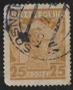 Poland #250 25g Marshal Pilsudski