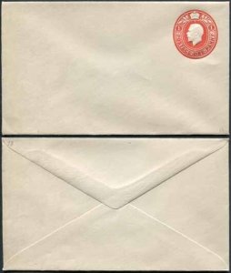 ES56 KGV 1d Red Post Office Issued Envelope Size E Mint