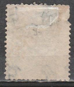 #48 Pl.4 Great Britain Used - 1 shilling QV