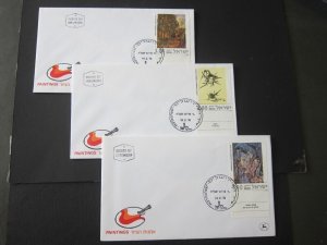 Israel 1978 Sc 682-84 FDC