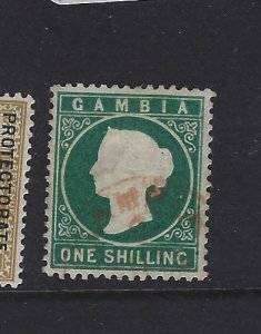 Gambia SG 20B Small Thin FU (10gxf)