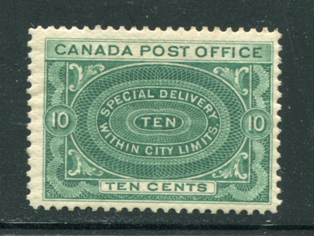 Canada #E1 Mint   NH  post office fresh - Lakeshore Philatelics