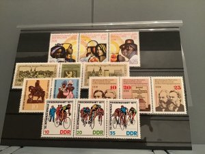 German DDR 1970’s mint never hinged Stamps R23101