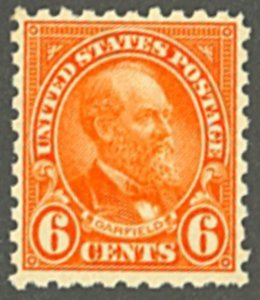 U.S. #587 MINT OG NH