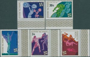 Cook Islands 1974 SG455-459 Commonwealth Games set MNH