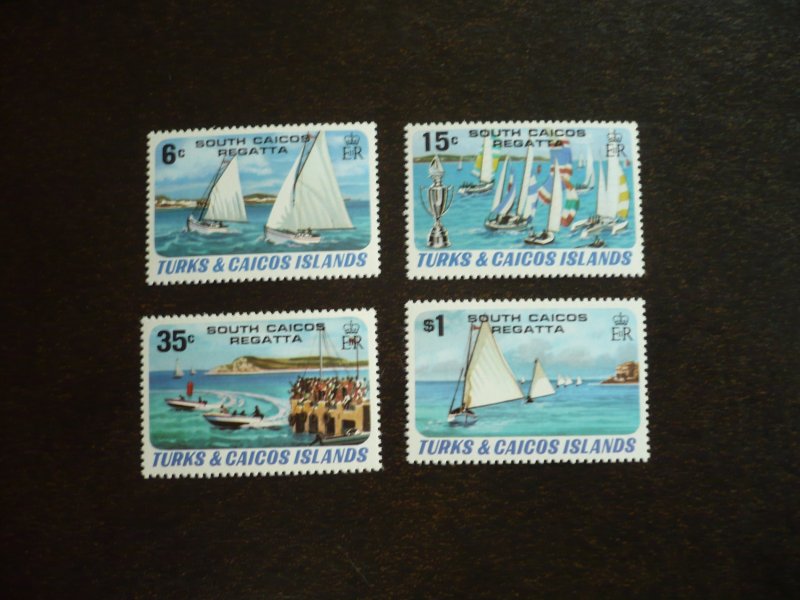 Stamps - Turks & Caicos - Scott# 463-466 - Mint Never Hinged Set of 4 Stamps