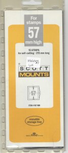 SCOTT MOUNT 937 B, 57 MM X 215 MM, NEW & UNOPENED, RETAIL $7.99