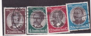 Germany 432-435, Used