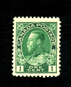 Canada #104 MINT FVF OG NH Cat$55