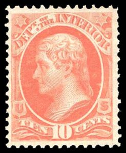 U.S. OFFICIALS O19  Mint (ID # 91002)