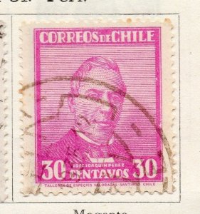 Chile 1931-34 Early Issue Fine Used 30c. 097998