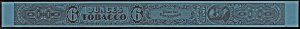 TG 1036b Series 123 6 Ounce Tobacco Strip Taxpaid Revenue Stamp (1953) NGAI/NH