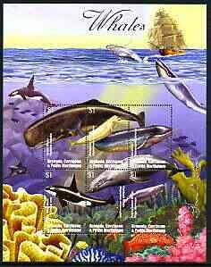 Grenada - Grenadines 2002 Flora & Fauna perf composit...